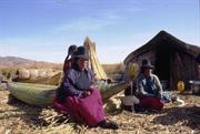 sur une ile Uros