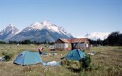 bivouac sur le tour du paine