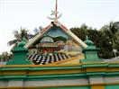 fronton d'une mosquée à Mymensingh fronton d'une mosquée à Mymensingh