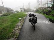 sous la pluie