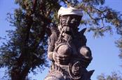 Bali temple sculpture
