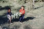 Vang Vieng enfants au régime