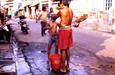 Calcutta toilette dans la rue Calcutta toilette dans la rue