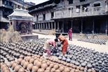 Patan, les potiers Patan, les potiers