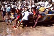pécheurs à Galle pécheurs à Galle