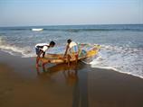 Mamallapuram   la plage