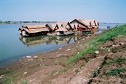 restaurant sur le Mekong