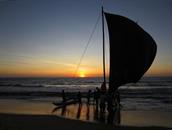plage de Negombo plage de Negombo