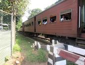 le train à Negombo le train à Negombo