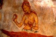 Sigiriya peintures rupestres Sigiriya peintures rupestres