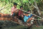 jeunes pêcheurs à tangalle jeunes pêcheurs à tangalle