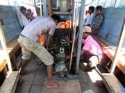 sur le ferry Punkudutivu/Nainativu