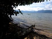 au bord du lac Maninjau au bord du lac Maninjau