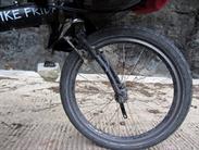 fourche tordue retournée fourche tordue retournée