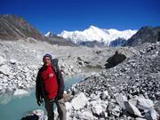 sur le glacier