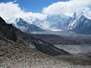 vue sur lac Imja