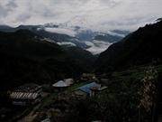 vue sur le Huin Chuli 6434m