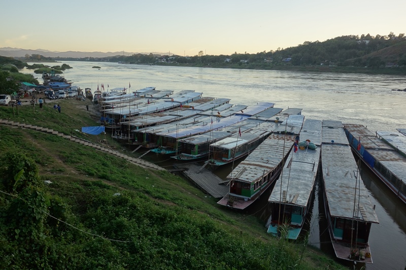 le Mekong à Houay Xay le Mekong à Houay Xay