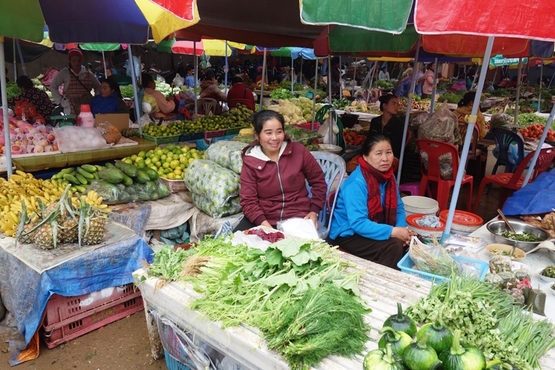 marché Luang Nam Tha marché Luang Nam Tha