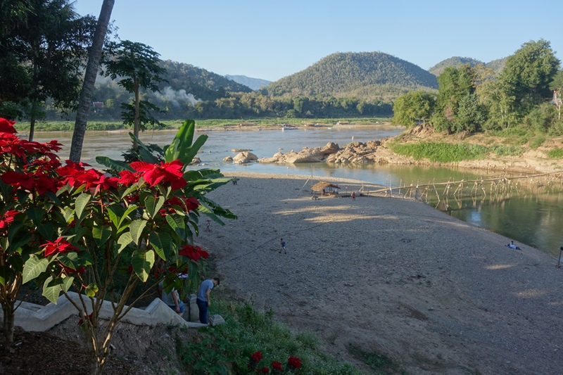 le Mékong à Luang Prabang le Mékong à Luang Prabang
