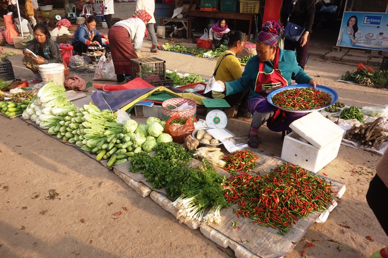 Muang Sing le marché Muang Sing le marché