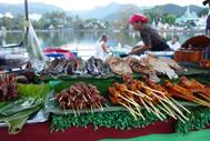 Mae Hong Son night market Mae Hong Son night market